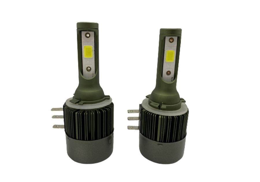 12V H15 COB LED XENON FAR AMPUL SETİ 6000K 6000 LÜMEN