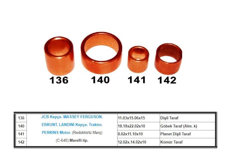 MARŞ BURCU MARELLI-DENSO TİPİ ERKUNT-LANDINI-MASSEY FERGUSON-JCB KEPÇE (4 AD)