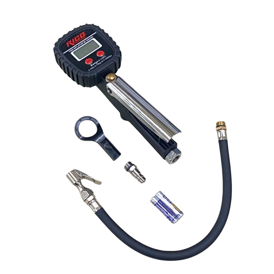 LASTİK ŞİŞİRME HAVA JAKI (BASINÇ ÖLÇERLİ) (0-150 psi / 0-10 bar) (DİJİTAL)