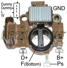 24V KÖMÜRLÜ KONJEKTÖR MITSUBISHI TİPİ (4 FİŞ) RENAULT PREMIUM