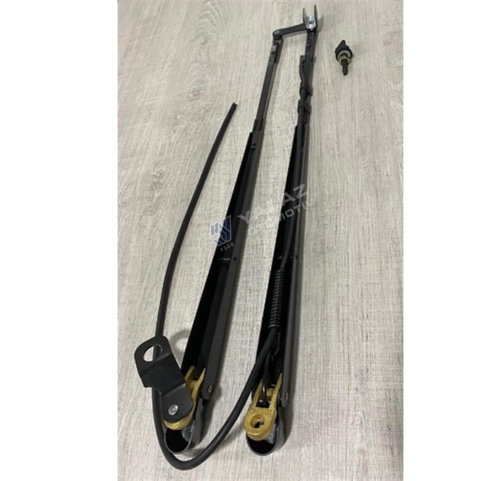 SİLECEK KOLU ÇİFTLİ ANA KOL+YARDIMCI KOL GRUBU (5 MM/14 MM BRAKETLİ-FISKİYELİ) (KONİK FREZE) 600 MM