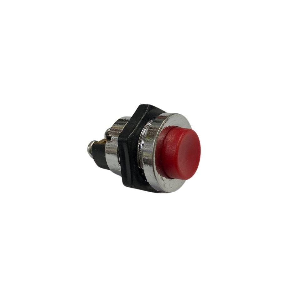 BUTON METAL (VİDALI) (22 MM) KIRMIZI