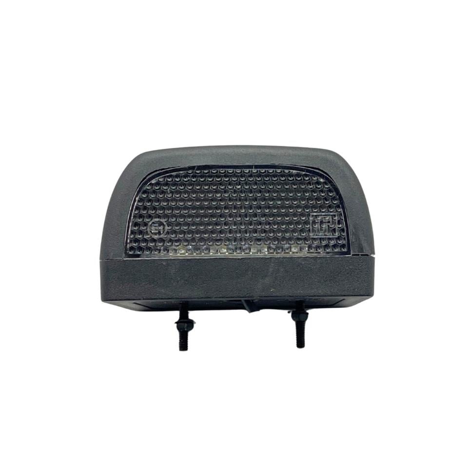 ドラム缶LEDライト内臓No.5 UCLER 0815L PLAKA LAMBASI LEDLİ YM (SİYAH) (100*59 MM)