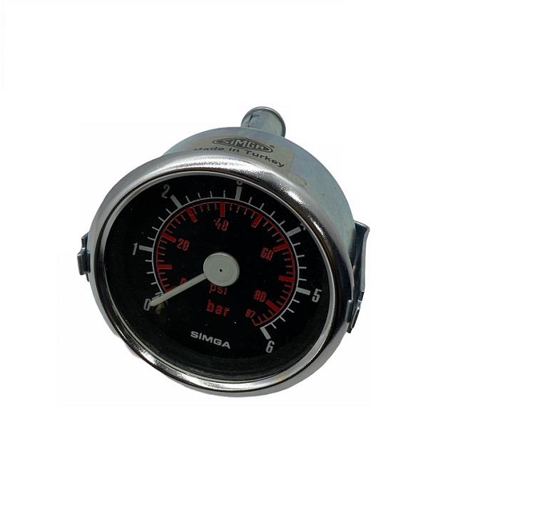 HAVA SAATİ 0-6 BAR (MEKANİK REKORLU BORULU TİP) (63 MM)