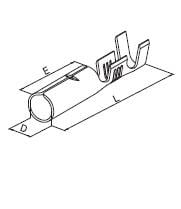 DİŞİ FİŞ YUVARLAK (DELİK ÇAPI:4.5 MM)
