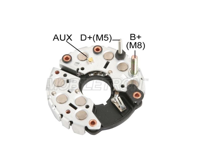 DİYOT TABLASI  BOSCH TİPİ (8 DİYOT) M5/M8 TEK FİŞ