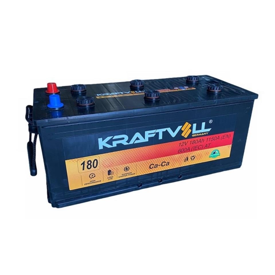 KRAFTVOLL 12V 180 AH AKÜ 1150 A (EN) (513*223*223)