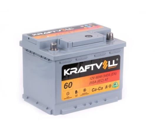 KRAFTVOLL 12V 60 AH AKÜ (TAM KAPALI) ALÇAK