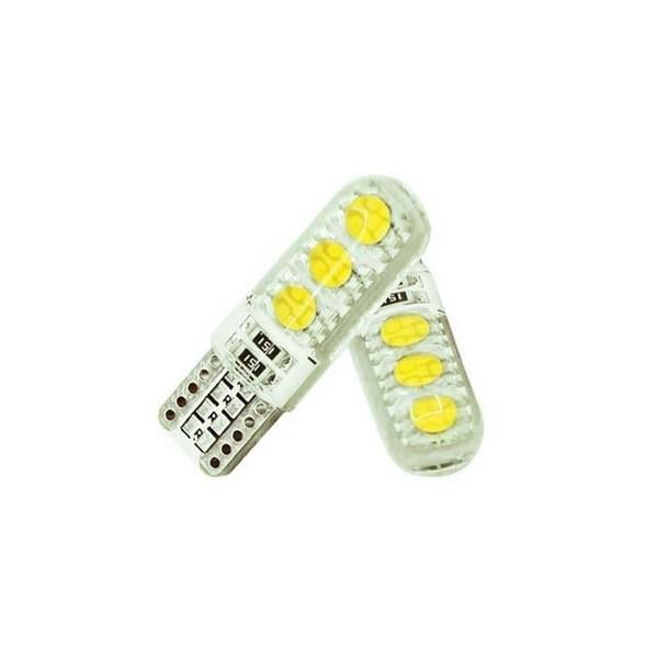 12V DİPSİZ AMPUL T10 (6 LEDLİ) SARI SMD CB (2 AD)