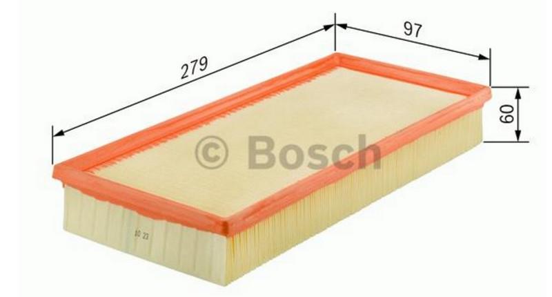 BOSCH HAVA FİLTRESİ FIAT ALBEA/DOBLO/PALİO BENZİNLİ