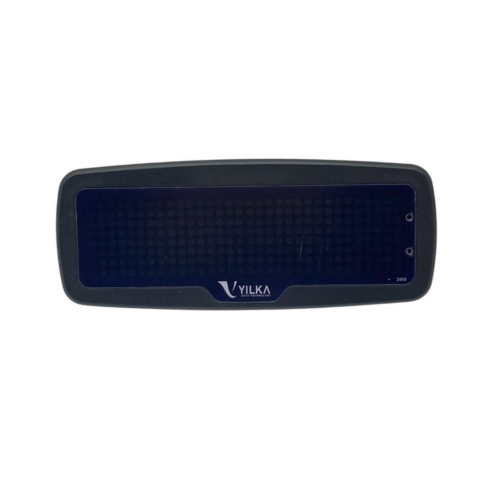 YILKA MİNİ 12V-24V DİJİTAL ZAMAN SAATİ (TERMOMETRELİ) DURACAK 