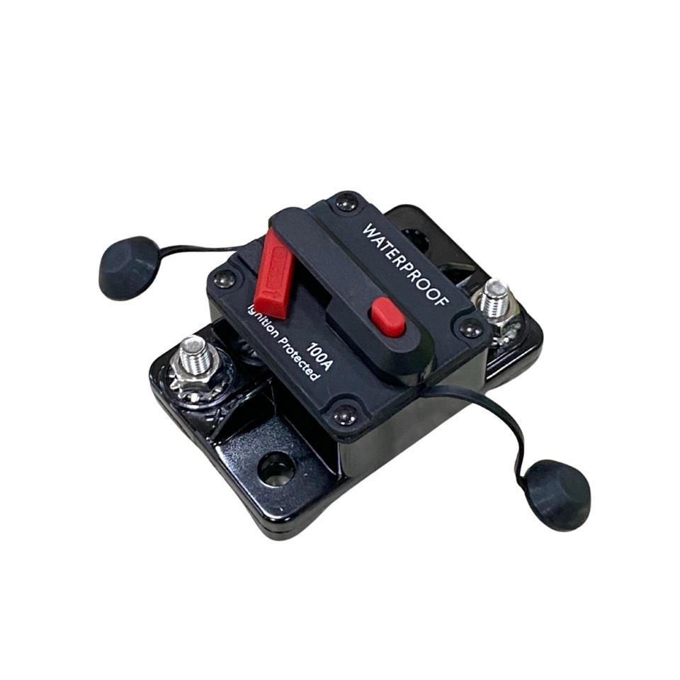 DEVRE KESİCİ-OTOMATİK SİGORTA PLS MARİN TİPİ 100 A (73*49 MM / M6-M6 CIVATA)