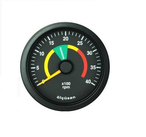ÖLÇÜSAN 24V DEVİR SAATİ 80 MM 4000 DEVİR (AYARLANABİLİR)