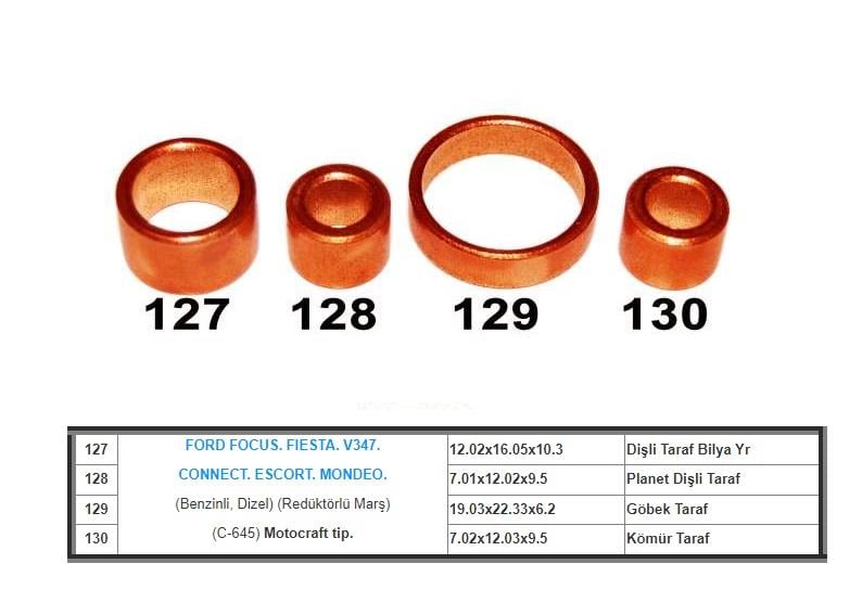 MARŞ BURCU MOTORCRAFT TİPİ FORD CONNECT/ESCORT/FIESTA/FOCUS/MONDEO/TRANSIT V347 (4 AD)
