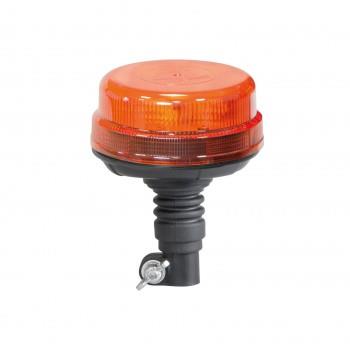 FABRILCAR 9V-30V ÇAKAR TEPE LAMBA 10 LEDLİ 12W BORU TİP 4 FONKSİYONLU (YASSI) (156*122 MM) SARI