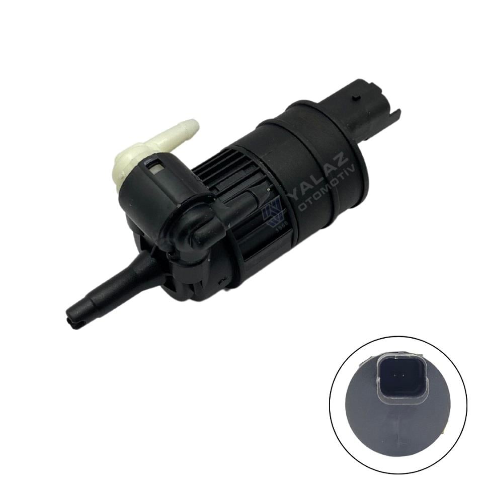 12V SU FISKİYE MOTORU ÇİFT ÇIKIŞ (SOKETLİ) RENAULT CLIO/MEGANE/KANGOO