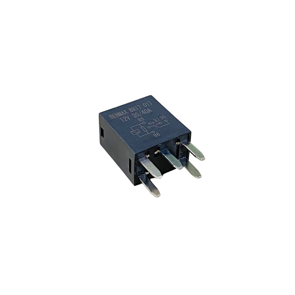 12V RÖLE 5 UÇLU 30/40 A MİKRO (USA TİPİ) (DİRENÇLİ) (30-85-86-87-87a)