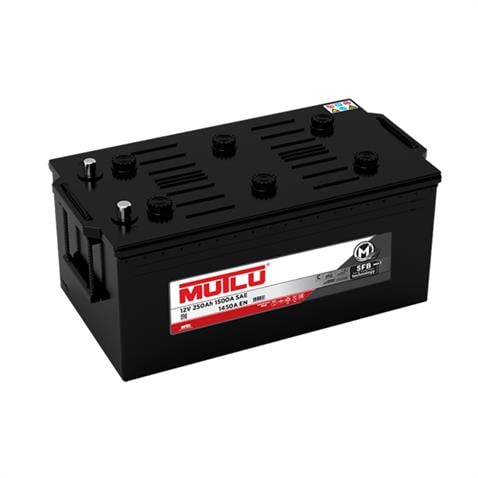 Mutlu Akü 12 V 250 Ah SHD Duble Kapak SD6.250.145.B