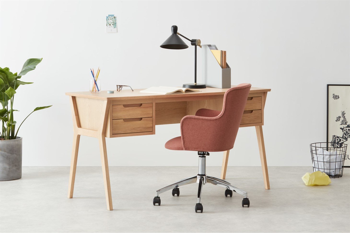 Jenson Desk, Oak