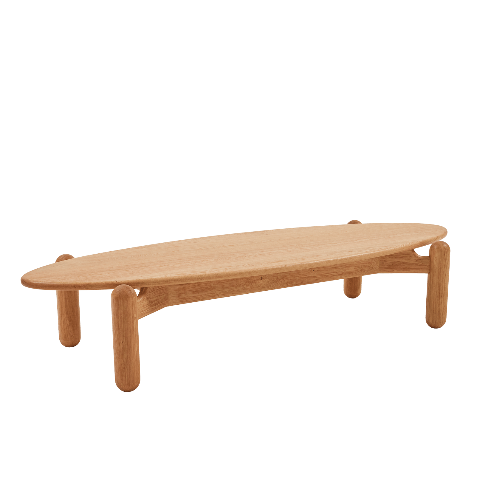 Board Orta Sehpa, Masif Meşe (American White Oak)  