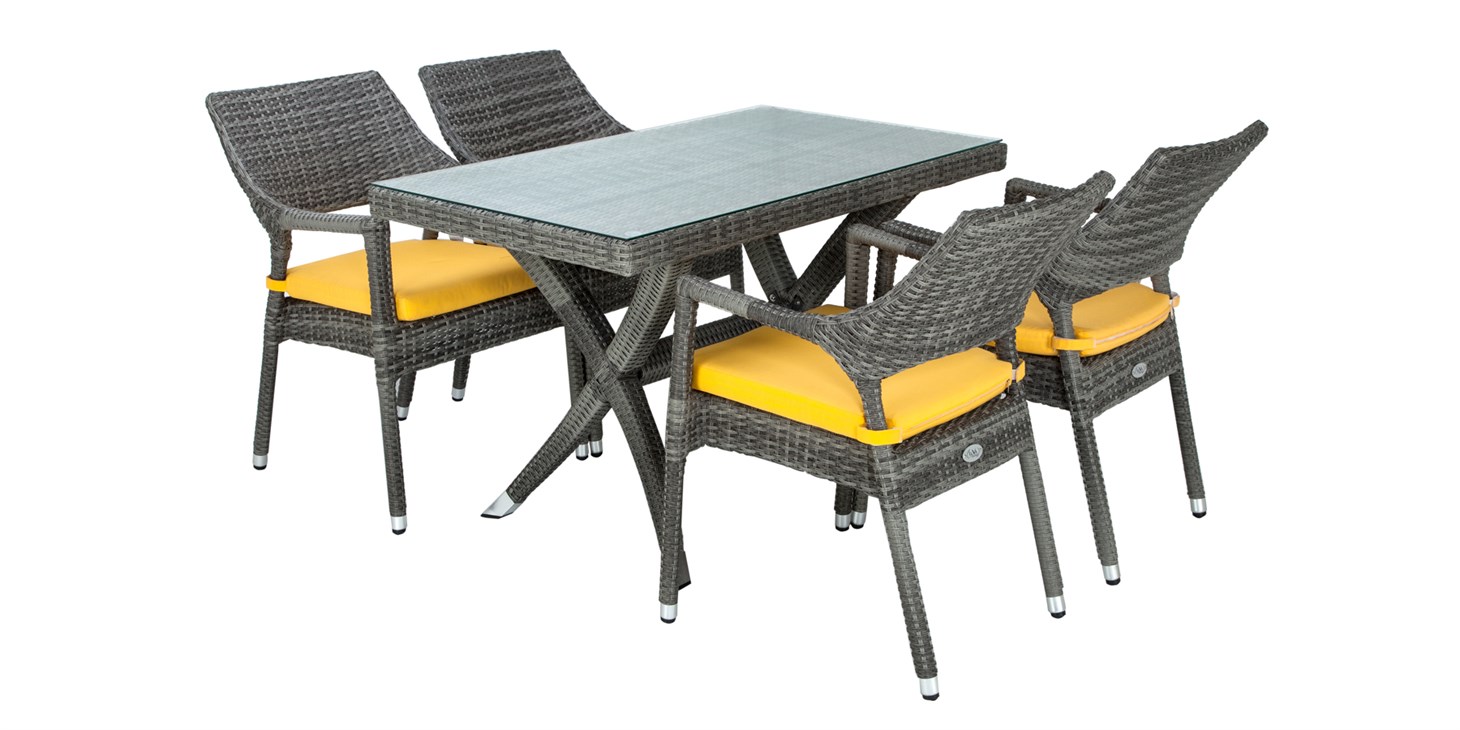 Masa Sandalye Takımı Moza Set