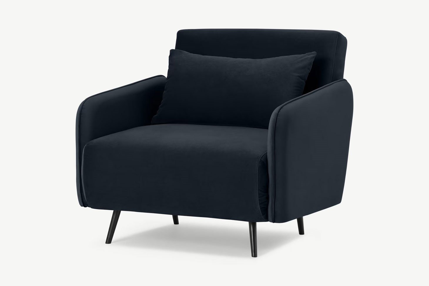 Yataklı Kanepe Tekli Çekyat Rmn 9417, Lacivert