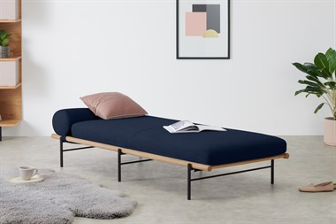 Wilco Day Bed, Midnight Blue Weave
