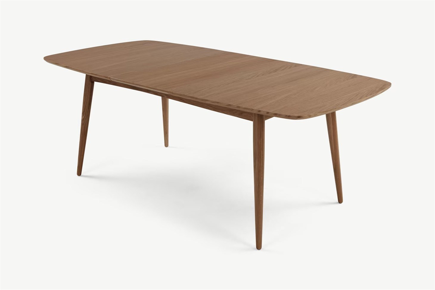 6-8 Kişilik Açılır Yemek Masası Rmn 9183, Koyu Meşe Ağacı | Romano