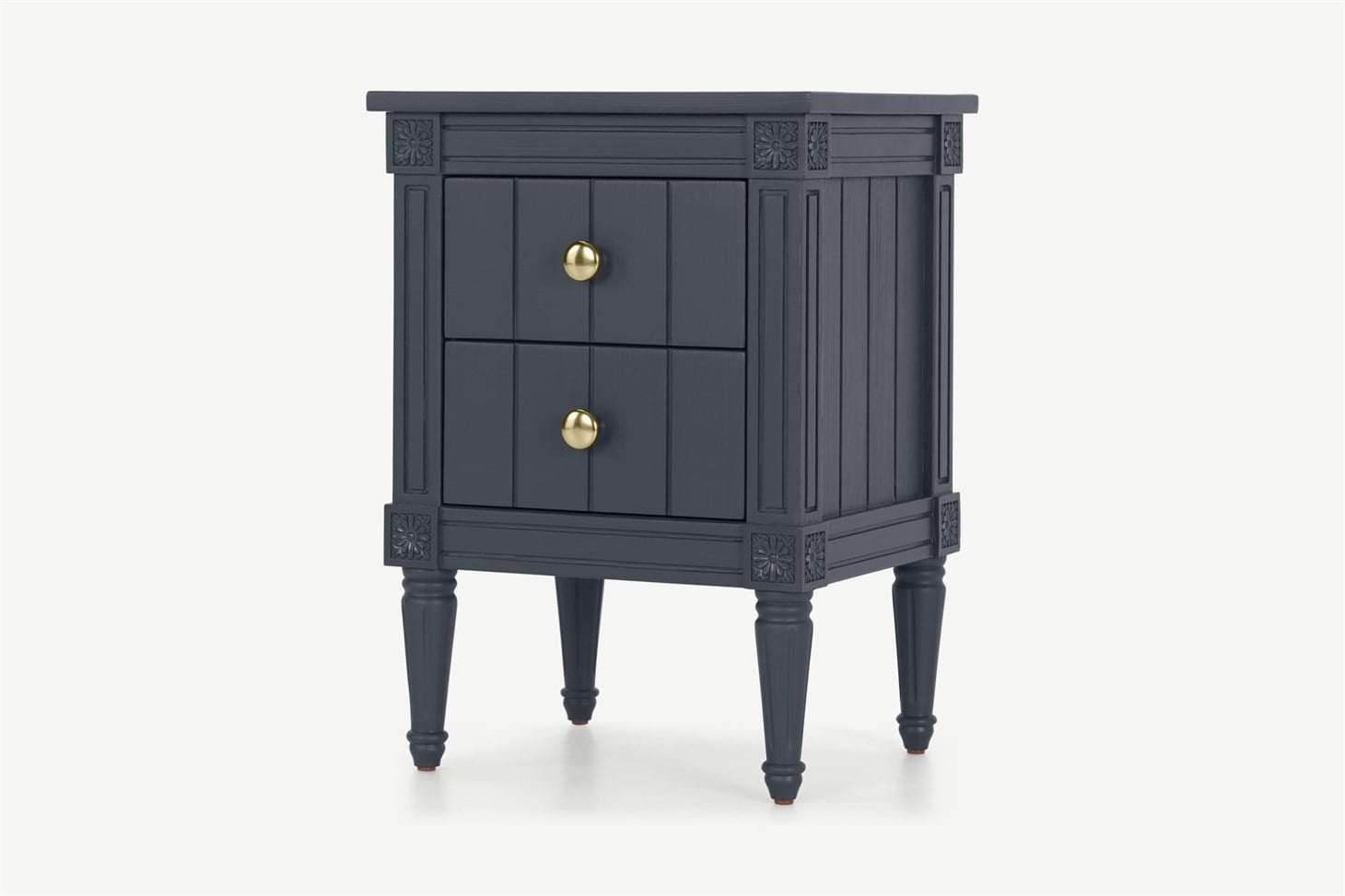 Bourbon Vintage Bedside, Slate Blue