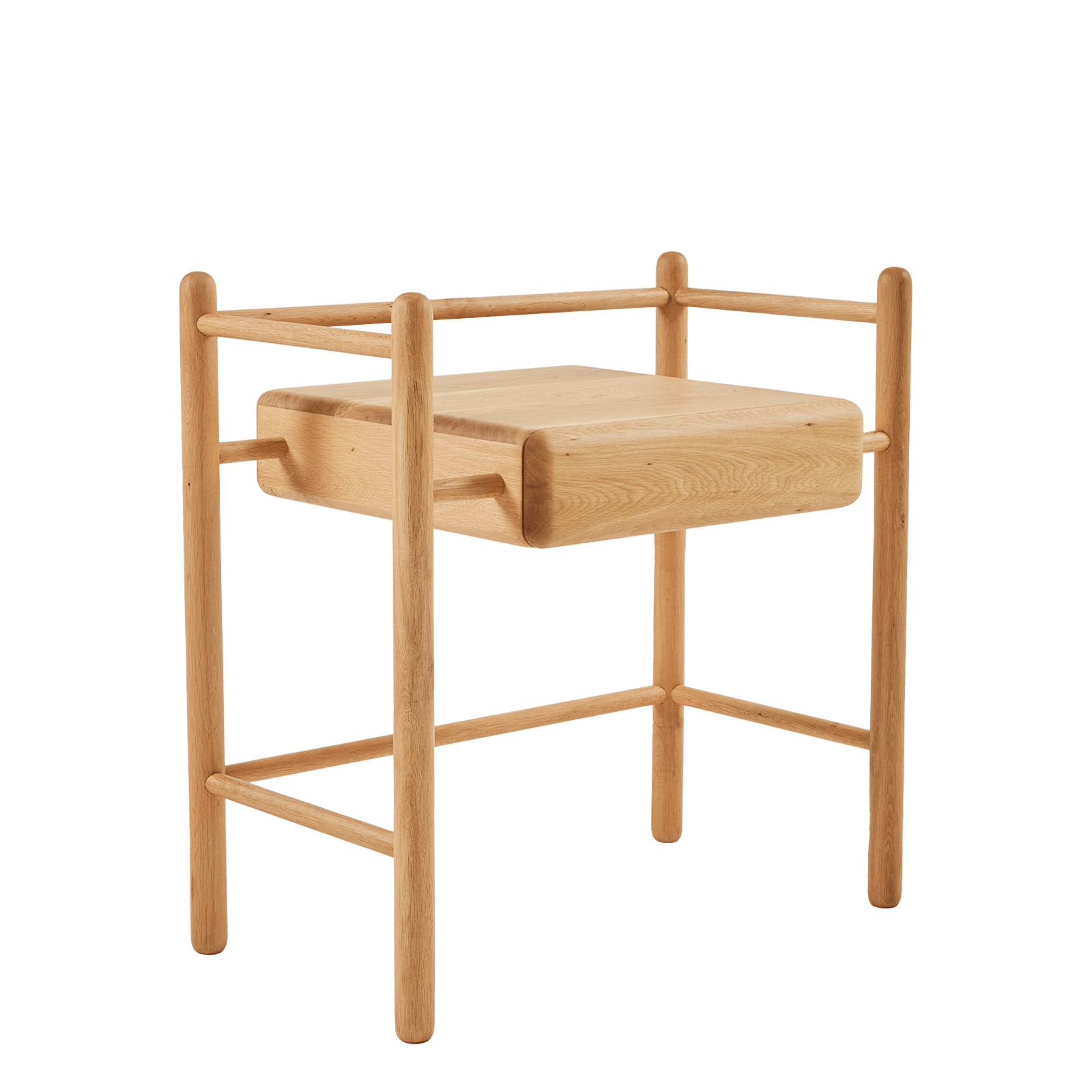 Fence Çalışma Masası, Masif Meşe (American White Oak)
