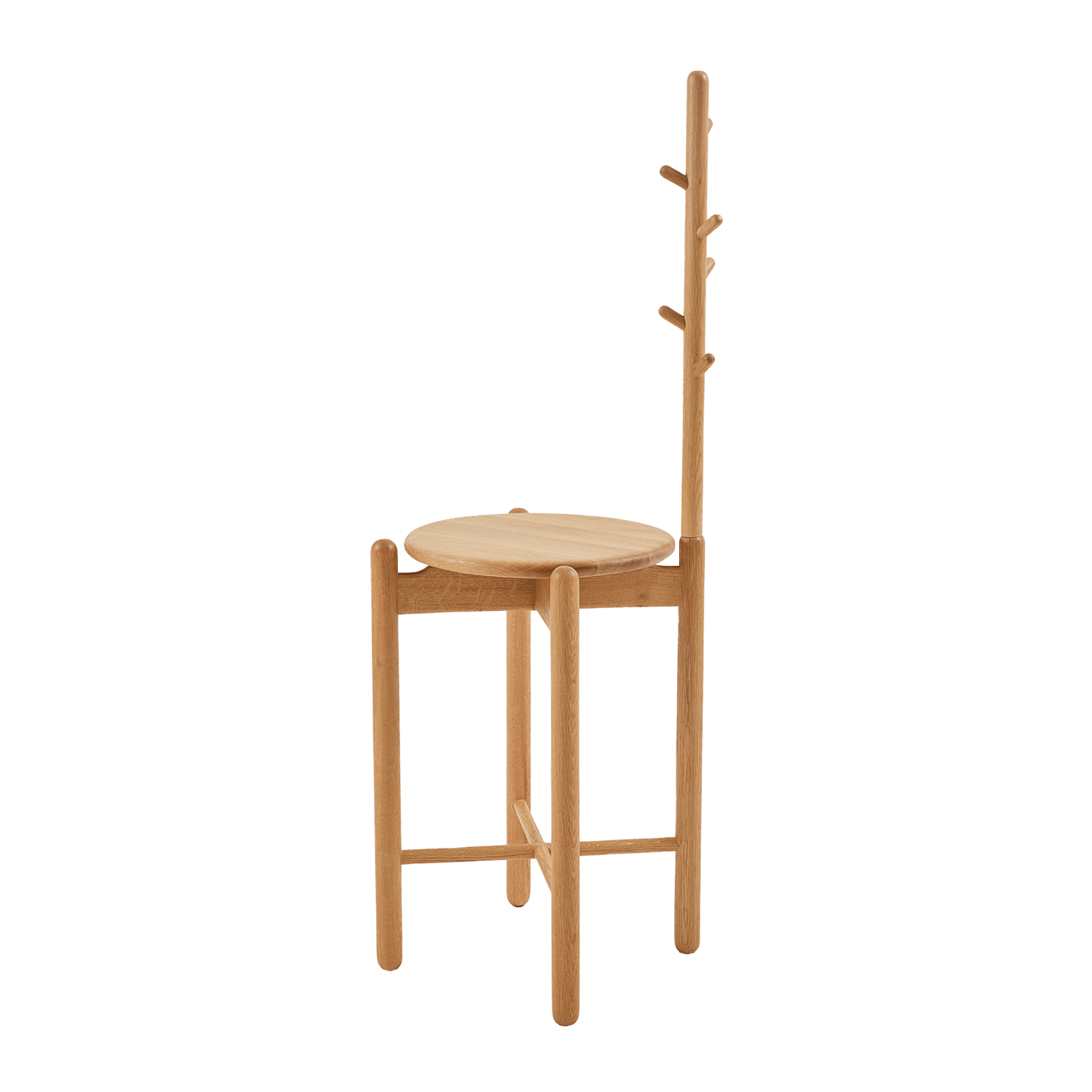 Giraffe Askılı Dresuar, Masif Meşe (American White Oak)