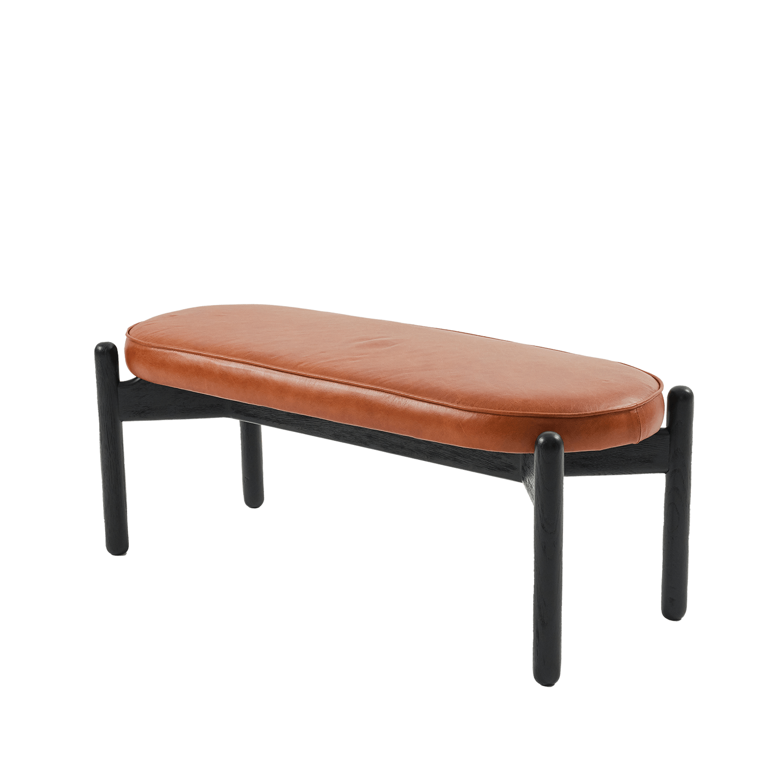 Mellow Bank Kahverengi Deri, Masif Meşe (American White Oak)