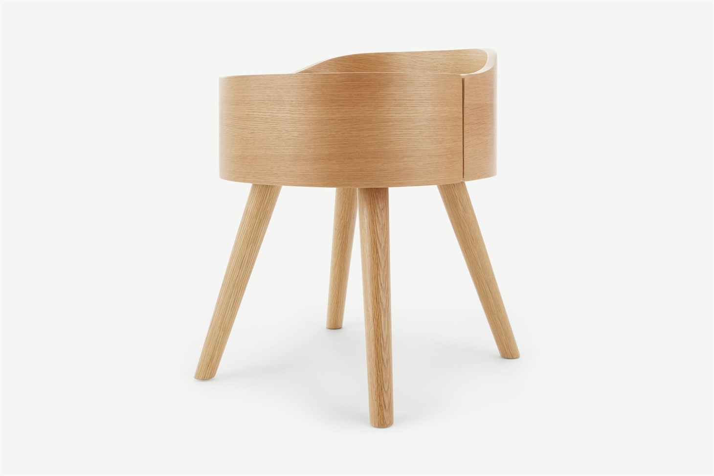 Odie Bedside Table, Oak
