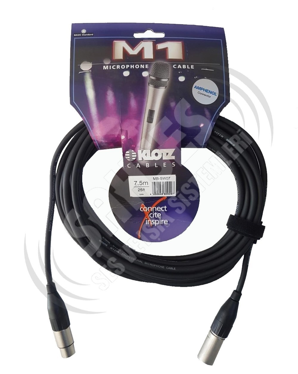 Klotz 7,5mt MB-SW07 Mikrofon Kablosu Amphenol