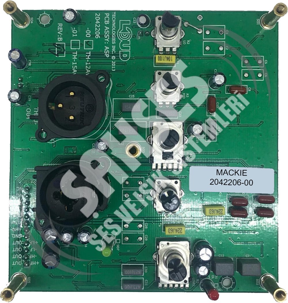 MACKIE 2042206-00 PCB ASSY ASP TH-12Av2