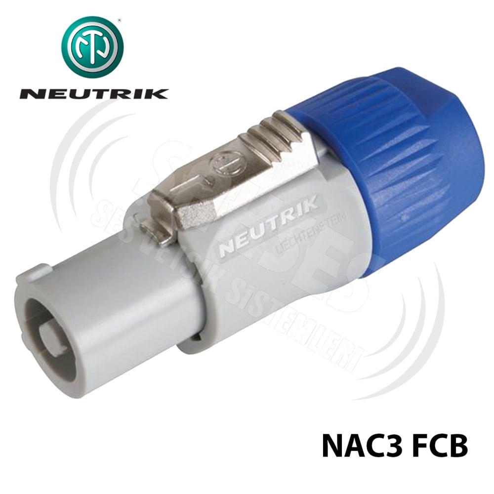 Neutrik NAC3 FCB Enerji Konnektörü B Atlama