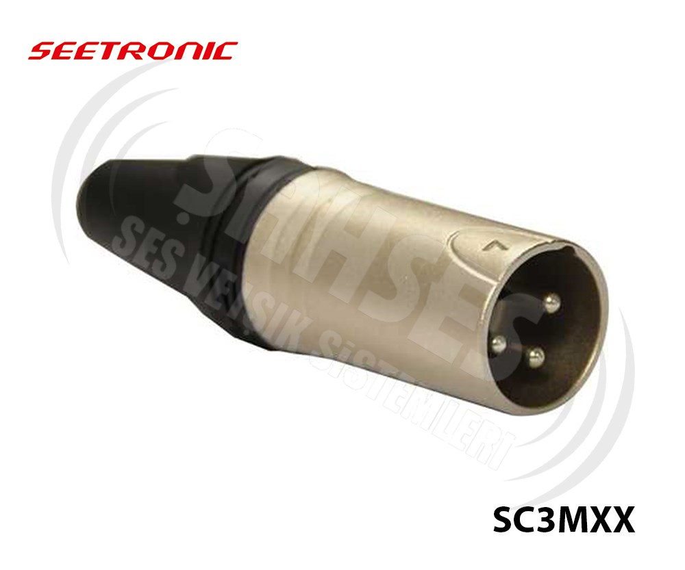 SEETRONİC SC3MXX Canon Erkek Kablo Tip Metal