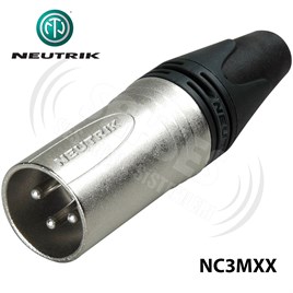 Neutrik Kablo Tipi NC3MXX  3 Pinli Erkek XLR Fiş