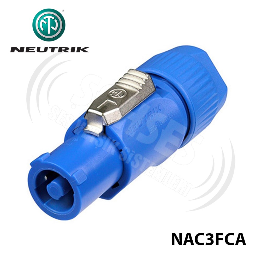 Neutrik NAC3FCA Enerji Konnektörü A
