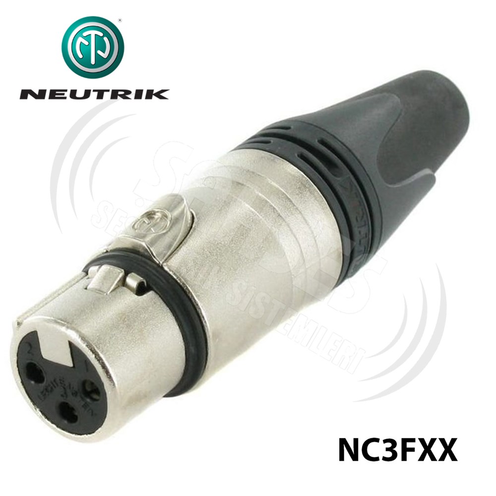 NEUTRIK NC3FXX DİŞİ XLR FİŞ