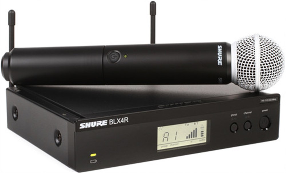 SHURE BLX24RE/SM58 Handheld Wireless System