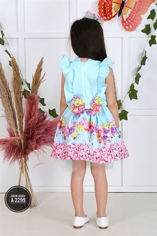 Cicim Moda Kız Çocuk Abiye Elbise Kostüm 3 FARKLI RENK MEVCUT