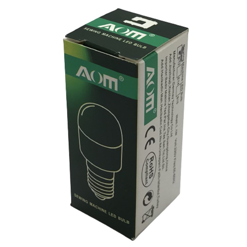 Ev Tipi Aile Dikiş Makinesi Kalın Vidalı Led Ampul 230V/1.1W / E14