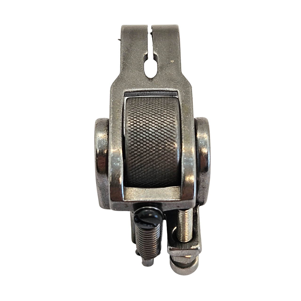 Düz Makine Mont ve Ceket Metal Tırtıllı Rulmanlı Teker Dar Ayak / JY314