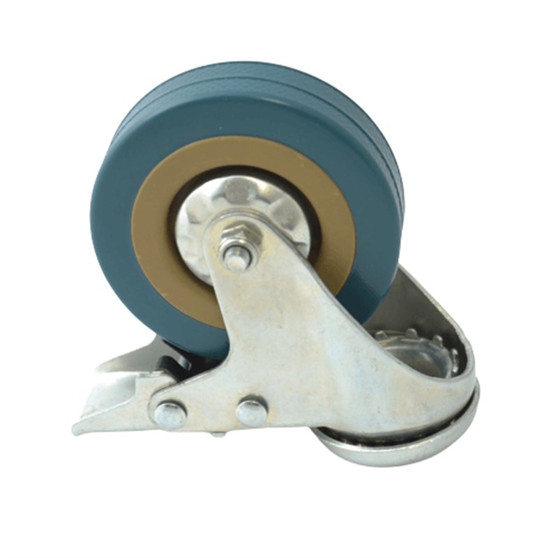 Makine Tekerleği Büyük Frenli Teker / 75X21 M10