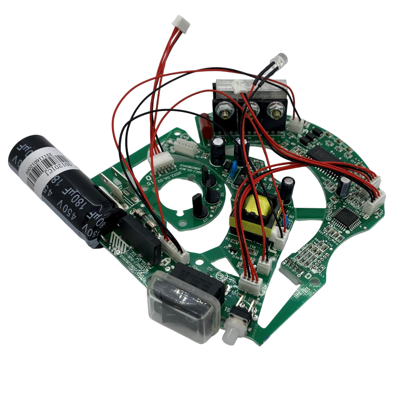 Servo Yuvarlak Kumaş Kesim Motoru SRC-100/110 Ana Kartı