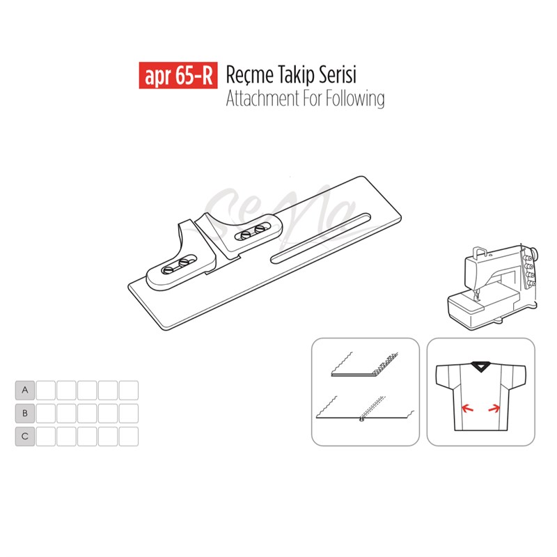 REÇME TAKİP SERİ APARA/APR 65-R