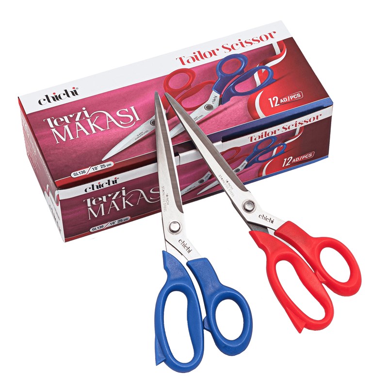 Plastik Saplı Terzi Makası 10inç 25cm / GL130