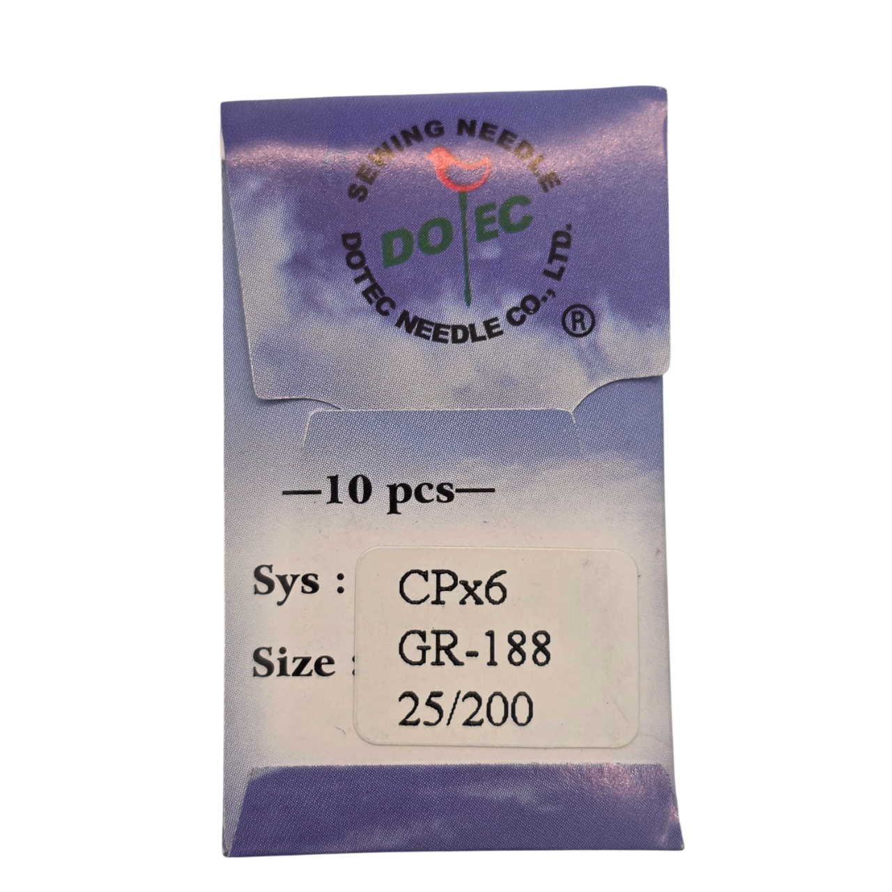 Halı Overlok İğnesiDotecAyakkabı Makinesi İğnesi / CPx6  25/200 No 10 Adet