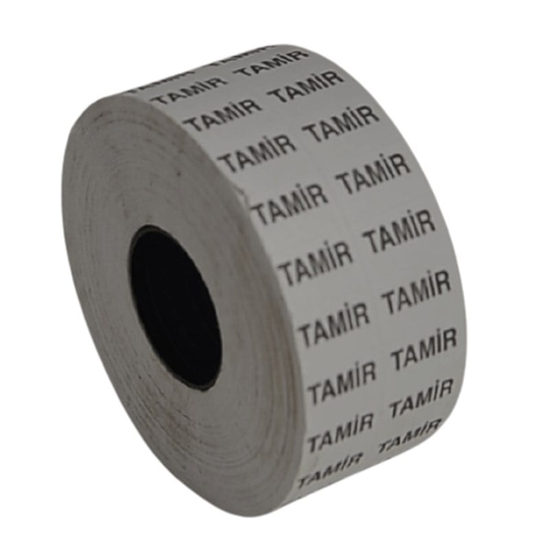 Etiket ÇeşitleriGençlerEtiketleme Makinesi Tamir Etiket 5.000 Adet